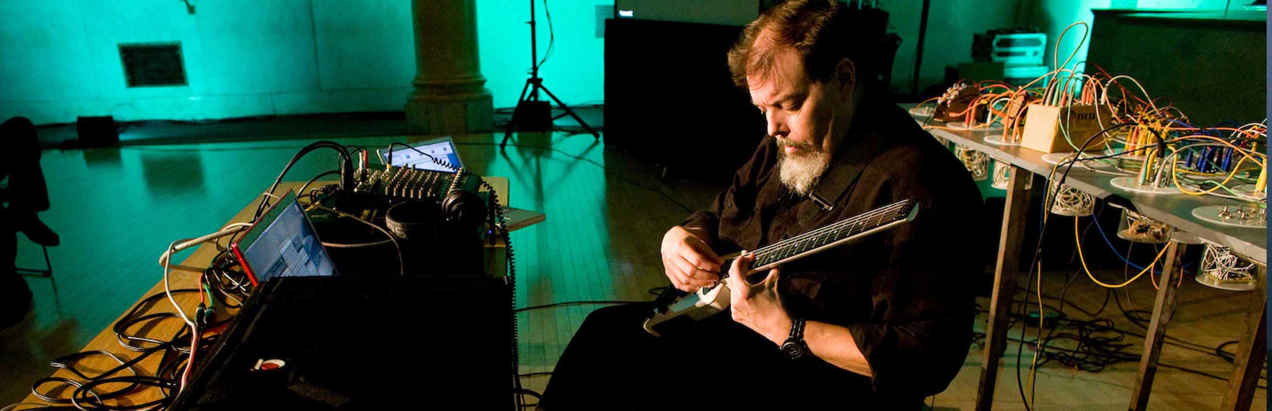 Richard performing 'One Word' at EMF Foundation 'Ear to Earth' event October 16 2008